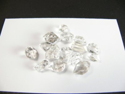 Diamant Herkimer quartz pierre